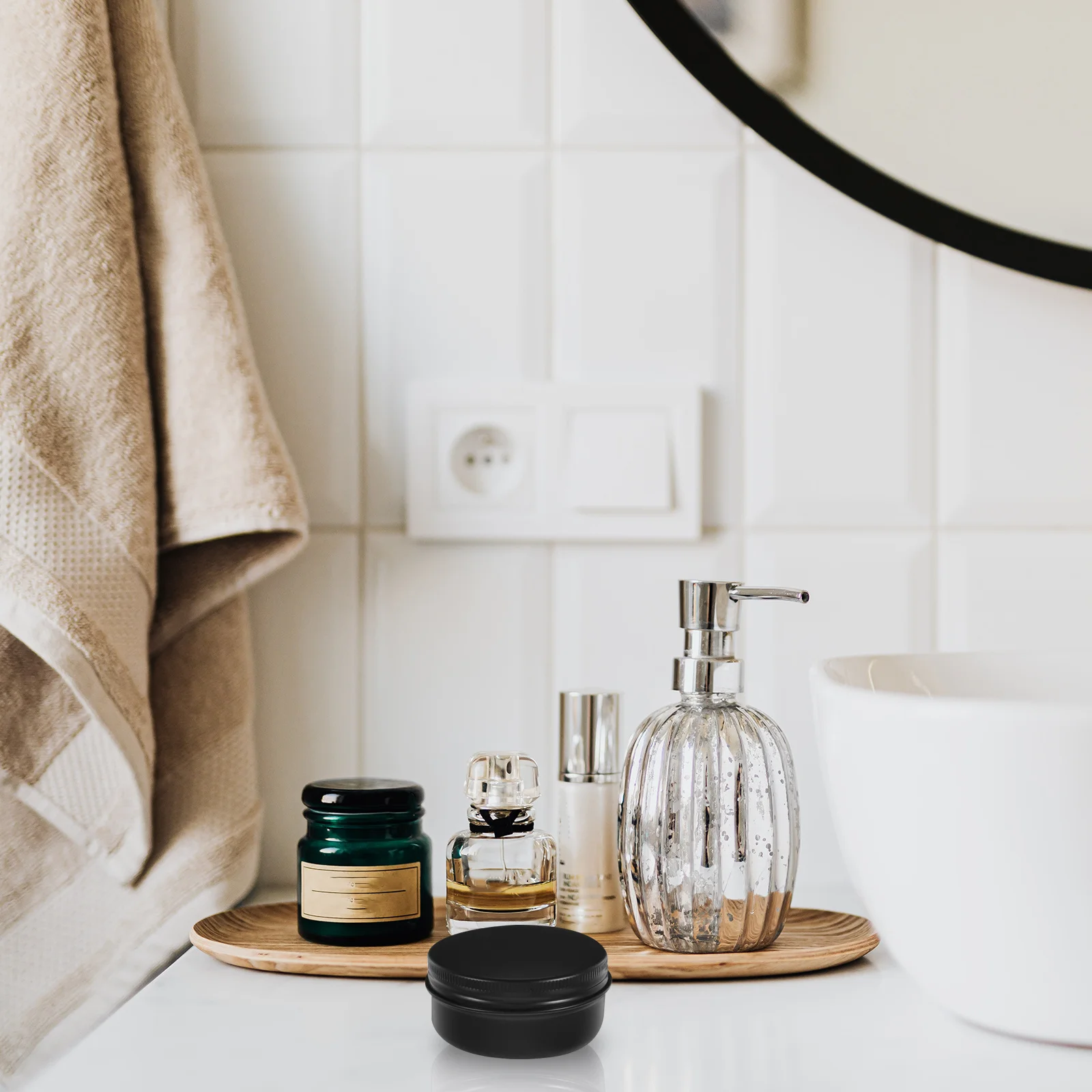 موزع روائح الزيوت العطرية الخشبي الصغير، موزع مكتب غرفة النوم الخشبي المستقر، ديكور معطر هواء للغرفة يدوم طويلاً #4