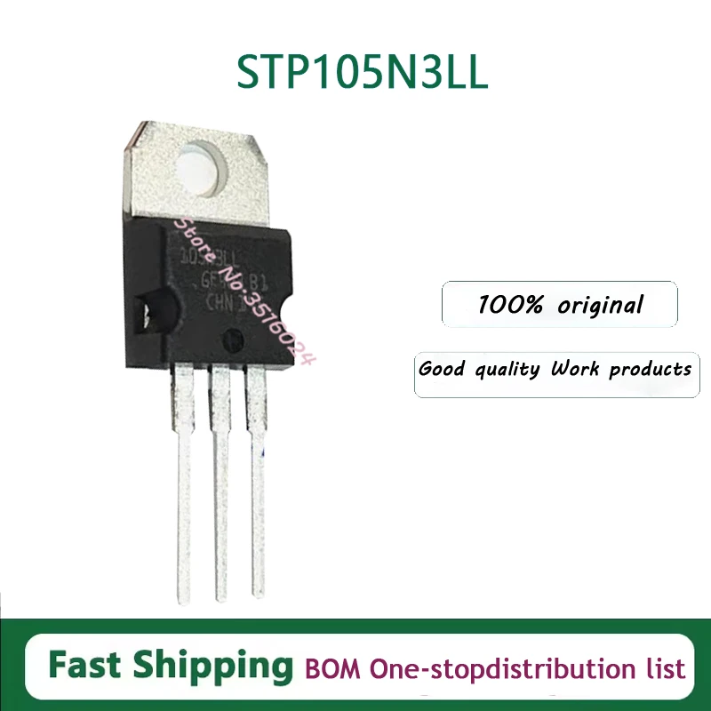 

10 шт./лот P105N3LL STP105N3LL TO-220 30 В 80 А 100% новый