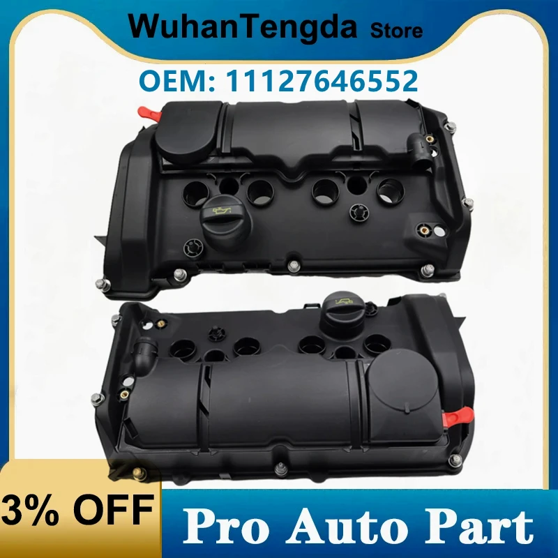 

For BMW N18 Mini Cooper S R55 R56 R57 R58 R59 R60 R61 1.6T 11127646552 Engine Valve Cover