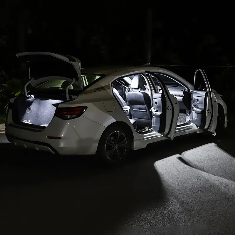 Picture 3: For BMW 3 Series E36 E46 M3 E90 E91 Sedan Touring Car LED Bulbs Interior Dome Reading Lamp Vanity Mirror Trunk Light Accessories