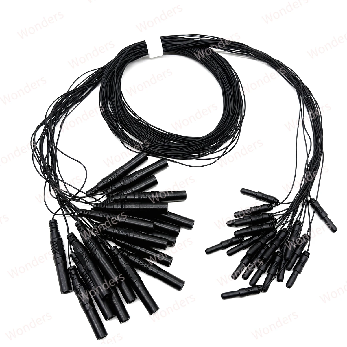 EEG Male to Female Electrode Lead Wire 1.5M Silver Foil BCI Brain Computer Interface Adapter Cable Extension