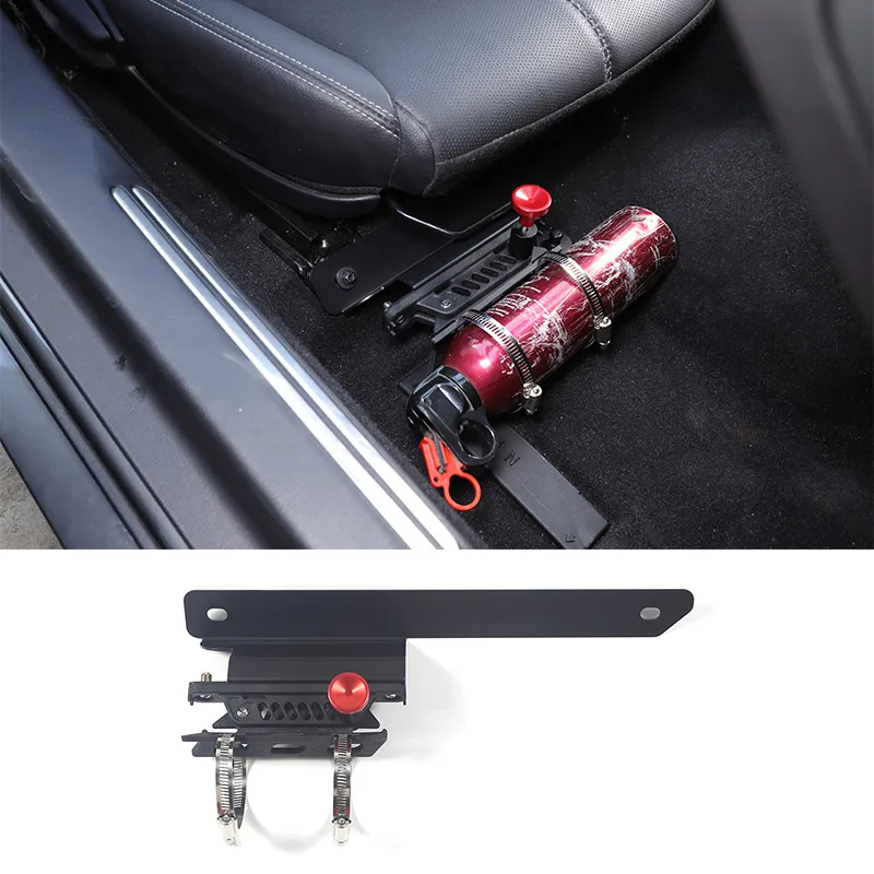 Aluminum Alloy For Mazda MX-5 MX5 ND 2016-2024 Front Passenger Seat Fire Extinguisher Bracket Car Modification Accessories