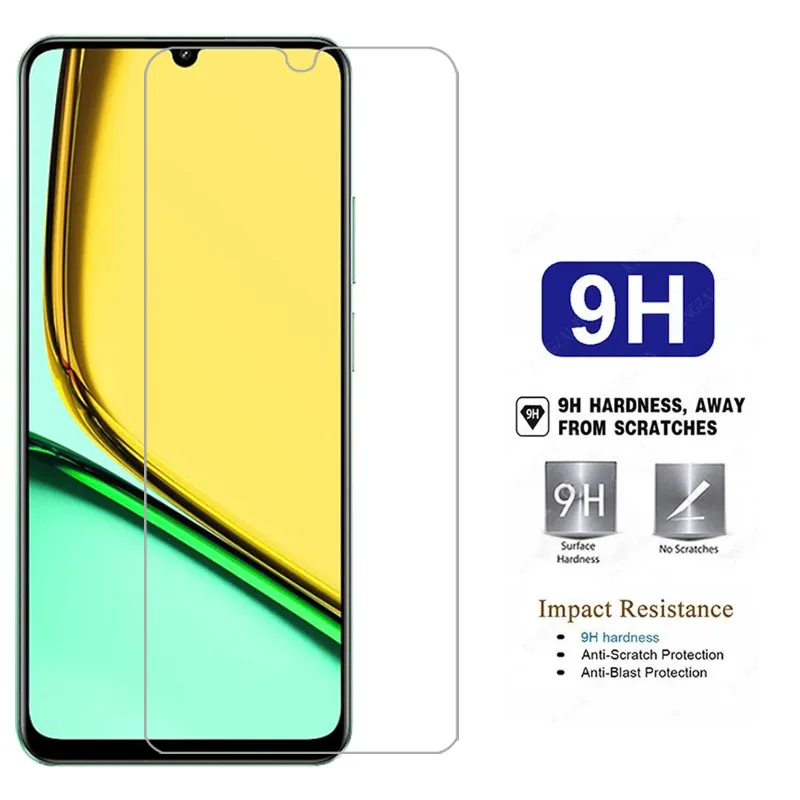 واقي شاشة من الزجاج المقسى لهاتف Realme C61 على Realmec61 c 61 61c 5g فيلم جلاس Realmi Real me mi Real relme reame #6