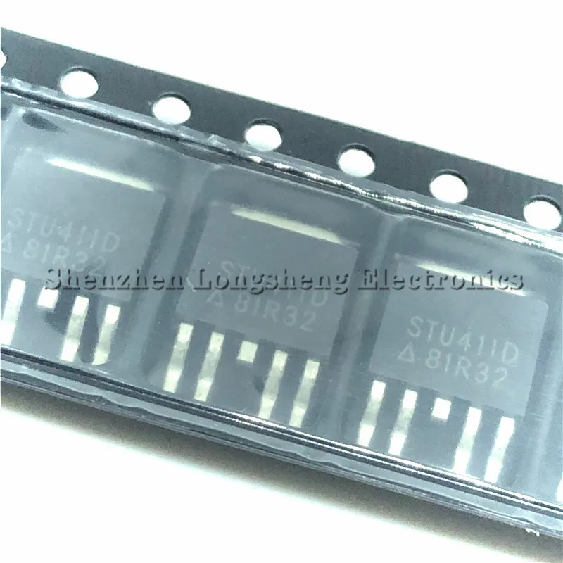 10PCS/LOT STU411D TO-252-5 N-FET 40V 16A P-FET 40V 12A New In Stock