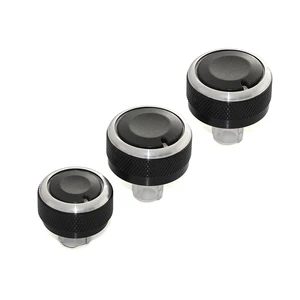 3 PCS -Auto -Taste für Auto für Volkswagen VW Golf 5 Mk5 Jetta Tiguan Touran Passat B6 B7 3C für Skoda Octavia A5 Klimaanlagenknöpfe 6 Hauptverkaufsklimaanlagen Jetta Mk5 - №3