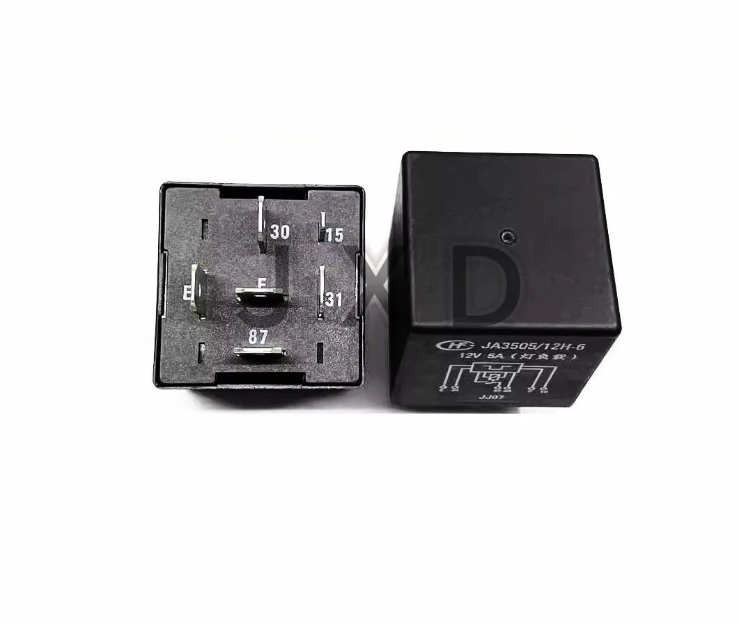 HOT NEW JA3505/12H-6 JA3505 12H 6 JA350512H6 12V 12VDC DC12V 5A AUTO relay 6PIN