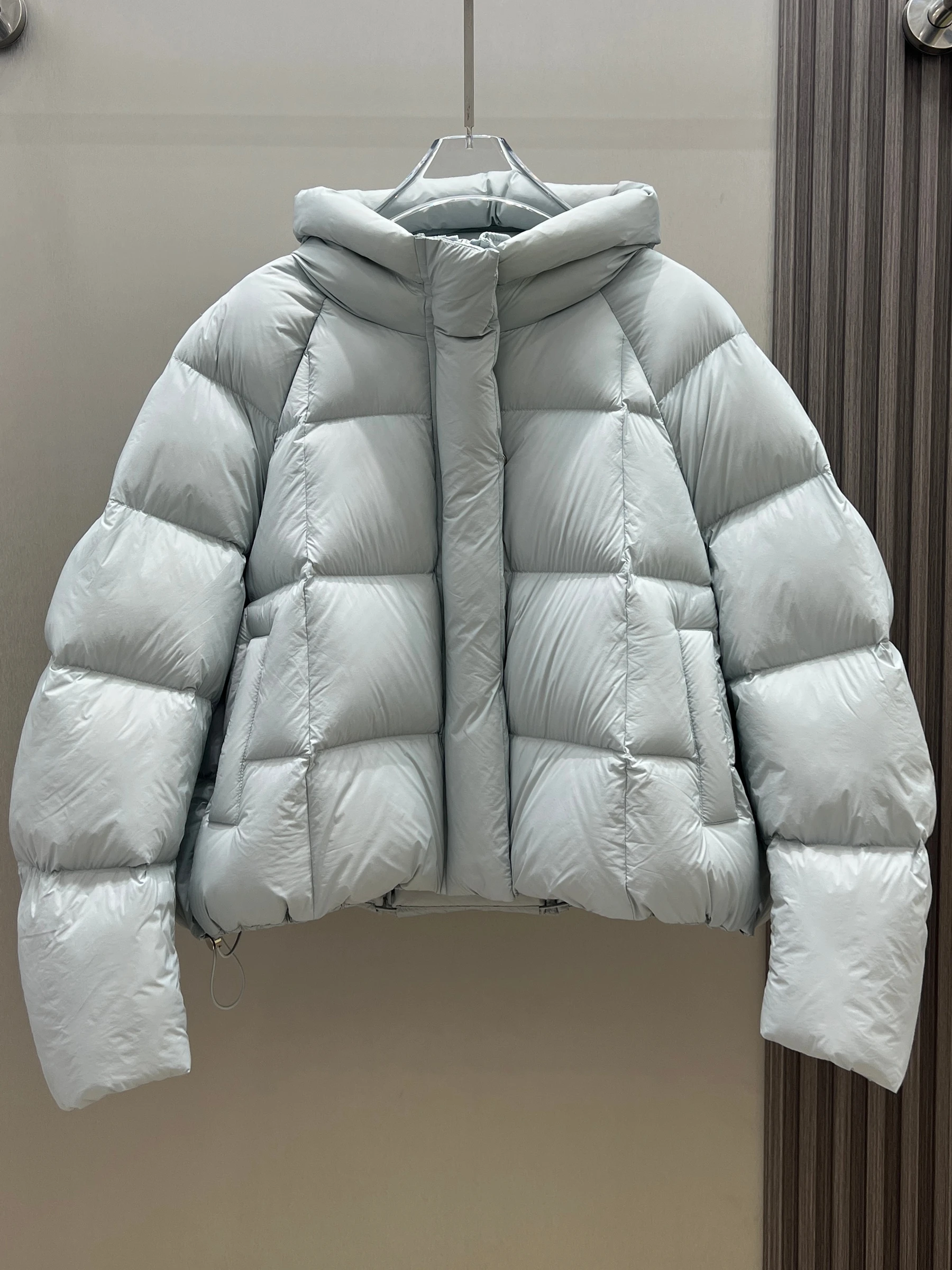 Piumino imbottito da donna Jaet Thiened White Du Feather Or Bread Sle Cappotto invernale coreano vestibilità ampia Caldo Ci Abbigliamento casual
