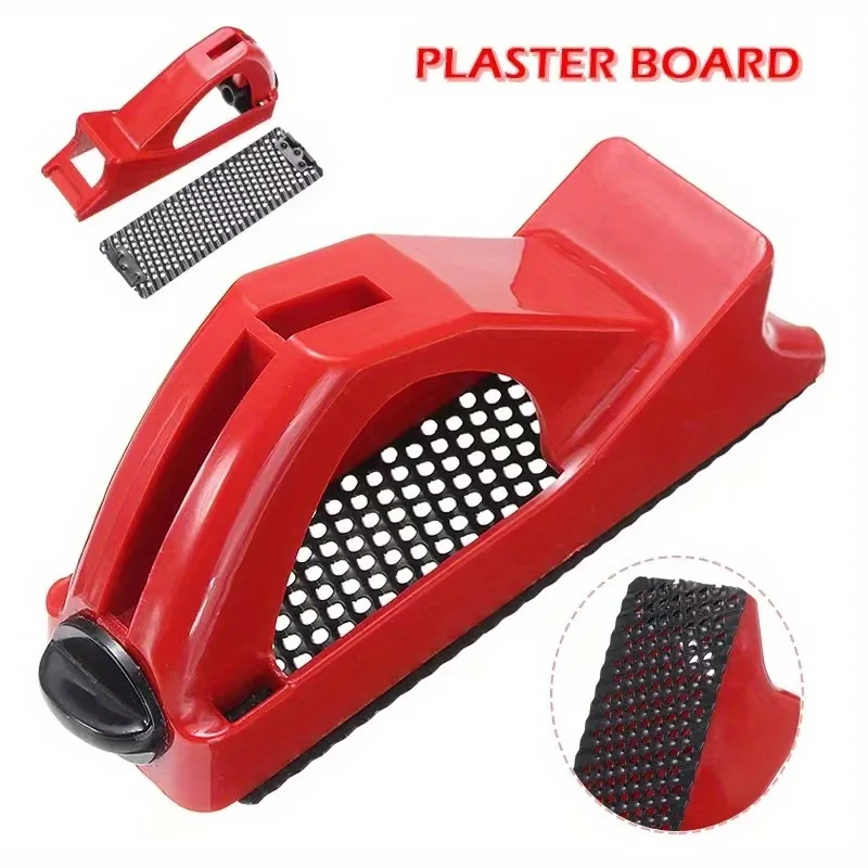 1pc Gypsum Board File, Planing Wallboard Rasp Trimmer, Plasterboard Planer Abrasive