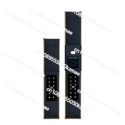 

S615 Luxury Smart Door Lock | IP68 Waterproof, Control - Double-Side Fingerprint + Password/Card/Key Unlocking
