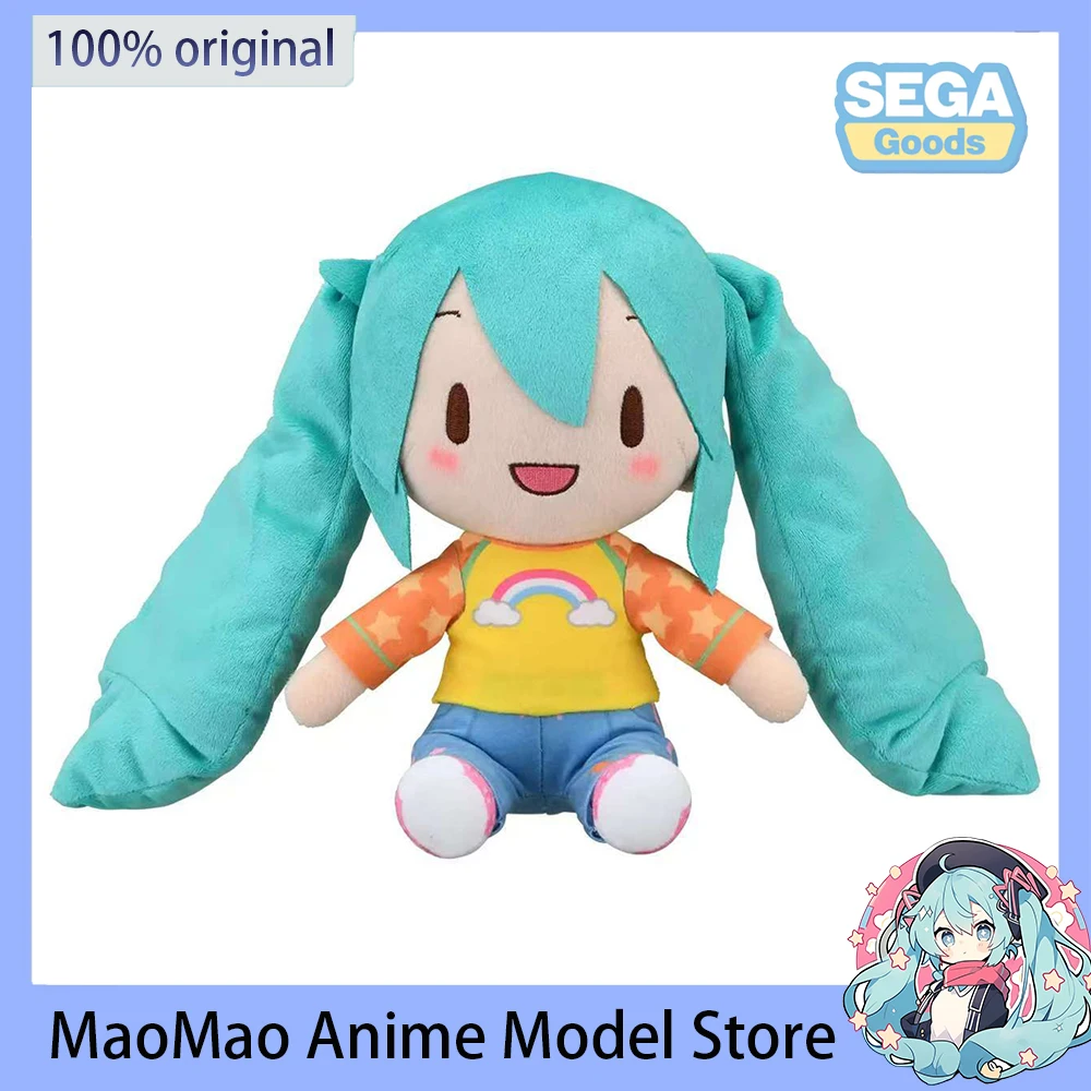 

В наличии SEGA VOCALOID Hatsune Miku модная одежда ведьмы fufu M плюшевая кукла 22 см детская подушка мультфильм подарок на день рождения