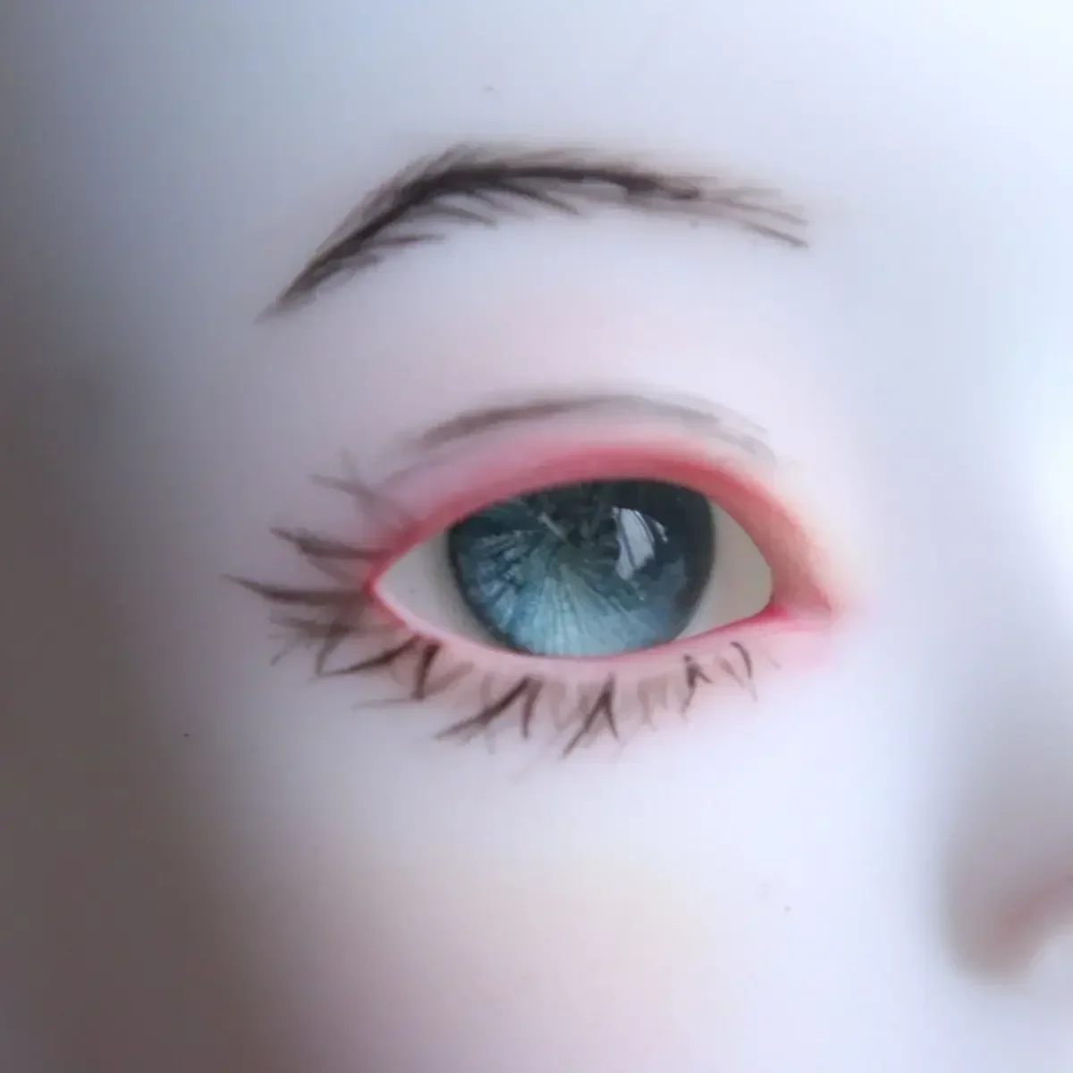 Doll Eyes 12/14/16/18mm for 1/3 1/4 1/6 Bjd Doll Human Realistic Plaster Eyeball Gradient Color Girl Toys Doll Accessories