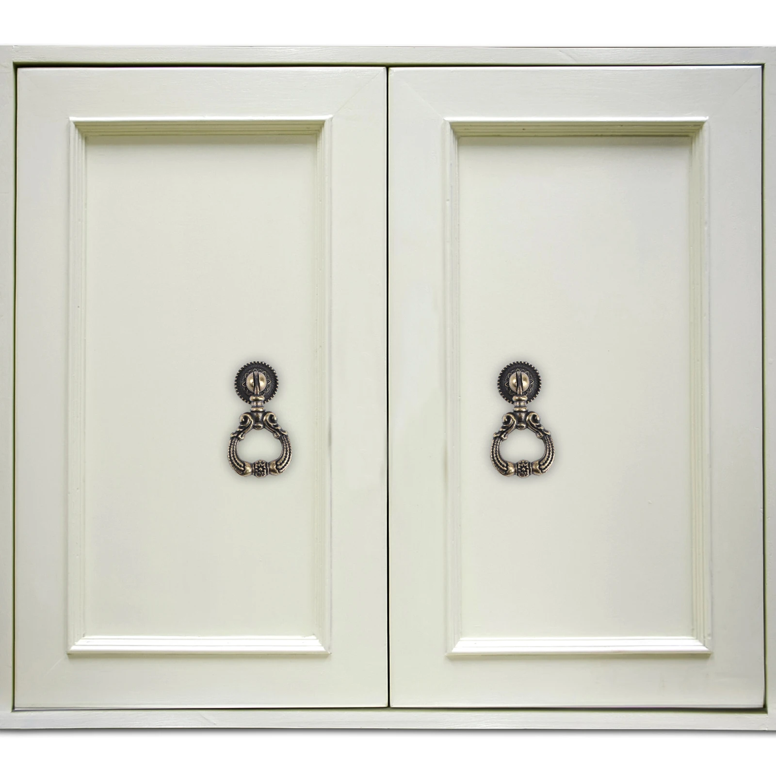 

4pcs Retro Cabinet H les Zinc Alloy Furniture Accessories Door Pulls Stylish Knobs For Drawer Wardrobe Window Shoe Wine