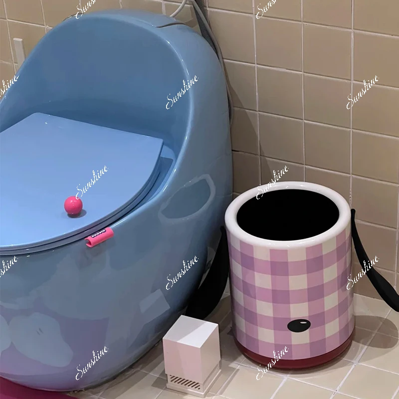 Color ordinary toilet siphon type large impulse large pipe small apartment household egg toilet