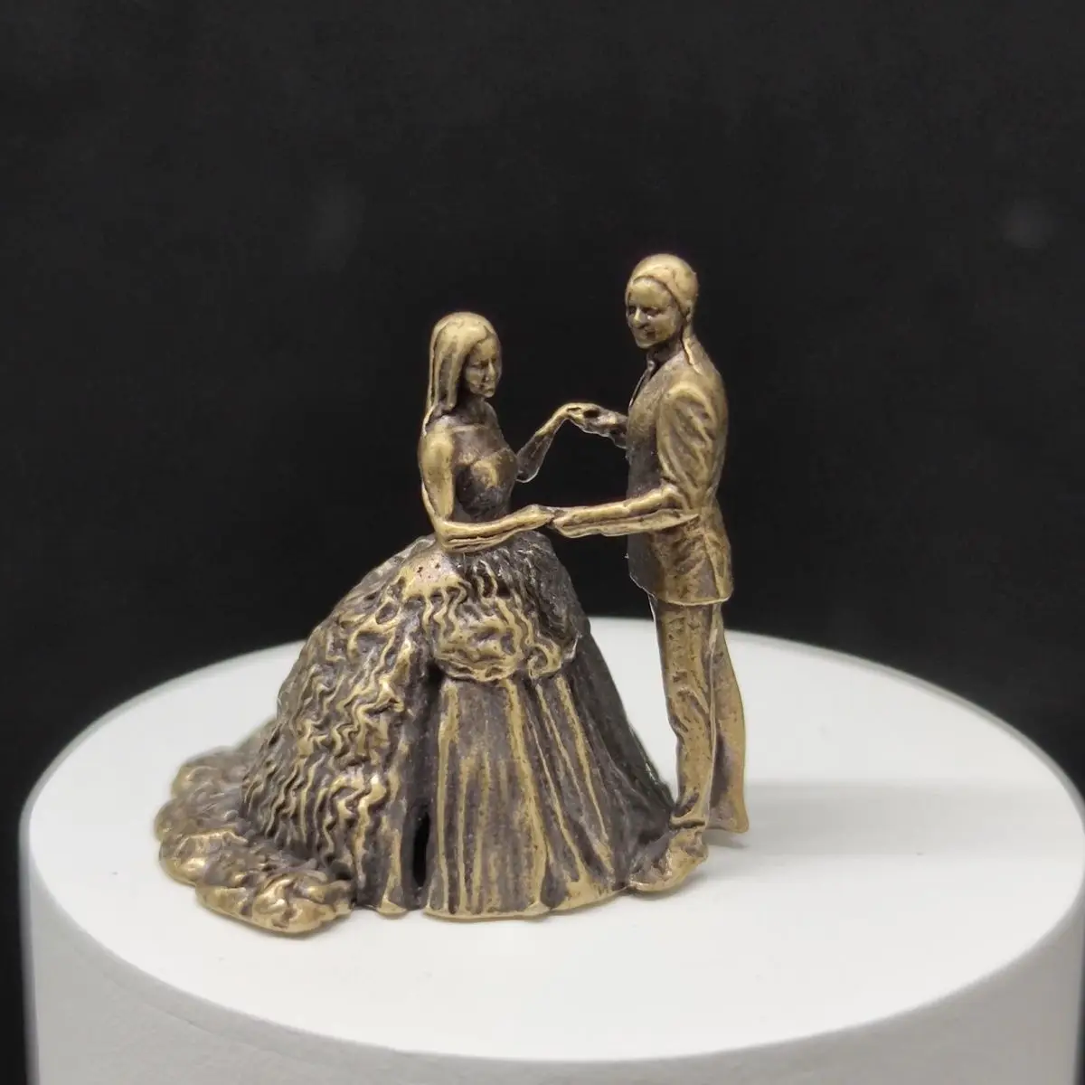 Brass Miniature Landscape Figurines 1/64 Scale Car Models Scene Miniatures Macro Photography Characters Wedding Gifts Proposal