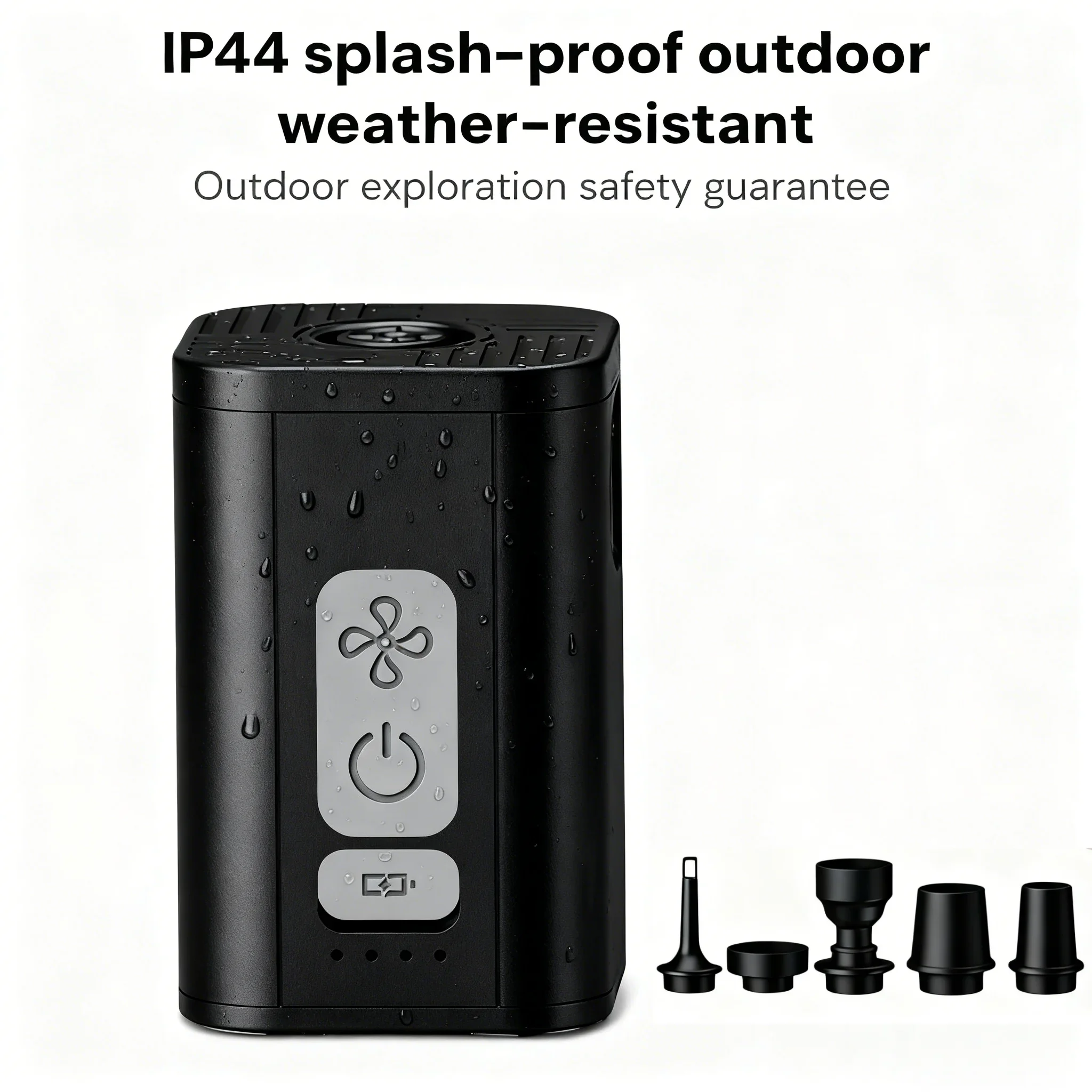 Portable Electric Air Pump 2400mAh Rechargeable Fast Inflation & Deflation Vacuum Pump for Mattress Pool Floats Camping Travel - view 6