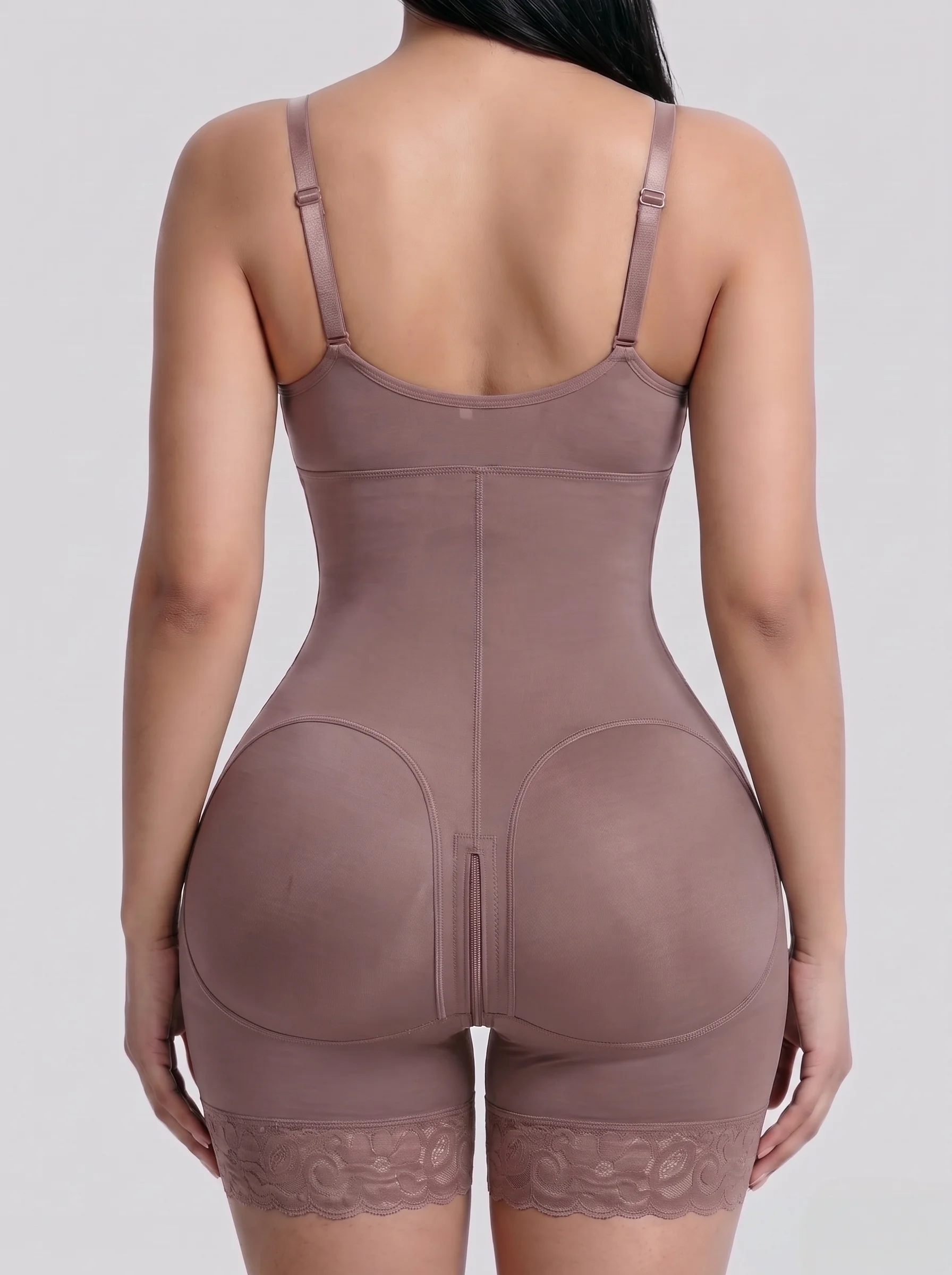 Ayarlanabilir Omuzlu, Fermuarl - Shapewear Bodysuit Firm incelemesi ve fiyatı