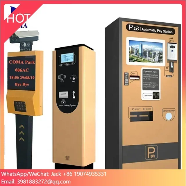 

License Plate Recognition Software Parking Ticket Automated Car Parking System