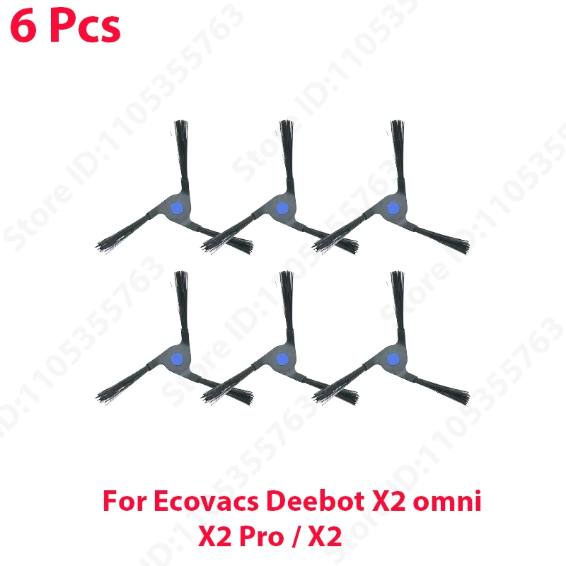 For Ecovacs Deebot X2 Omni / X2 Pro / X2 Main Side Brush Hepa Filter Mop Cloth Dust Bag Accessories image 3