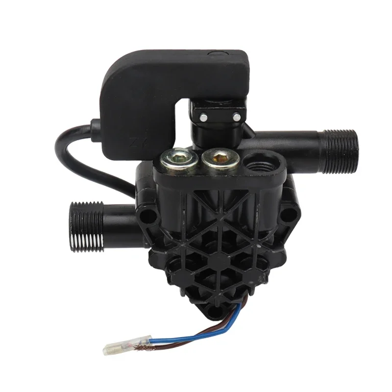 가정용 자동 휴대용 고압 세척기 삼각 펌프 헤드 자동차 세척기 자동차 펌프 헤드 어셈블리 220v