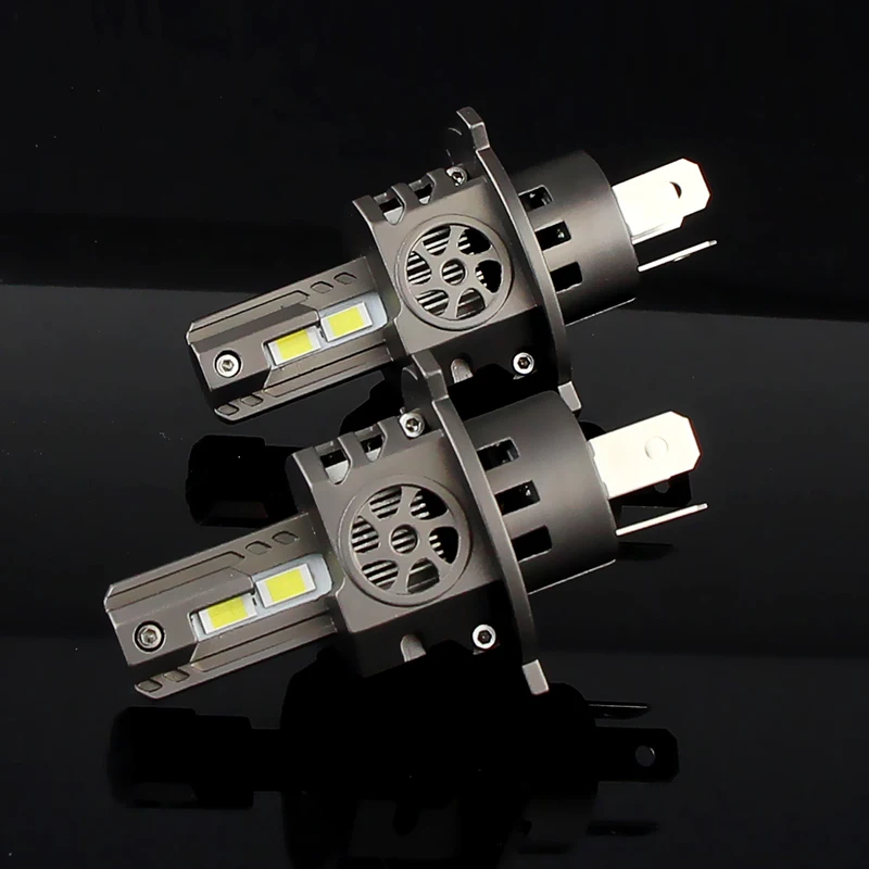 2PCS CANbus H4 LED Headlight Bulb 100W 30000LM High Low Beam For Nissan Micra K12 2003-2010 2004 2005 2006 2007 2008 2009 - view 3