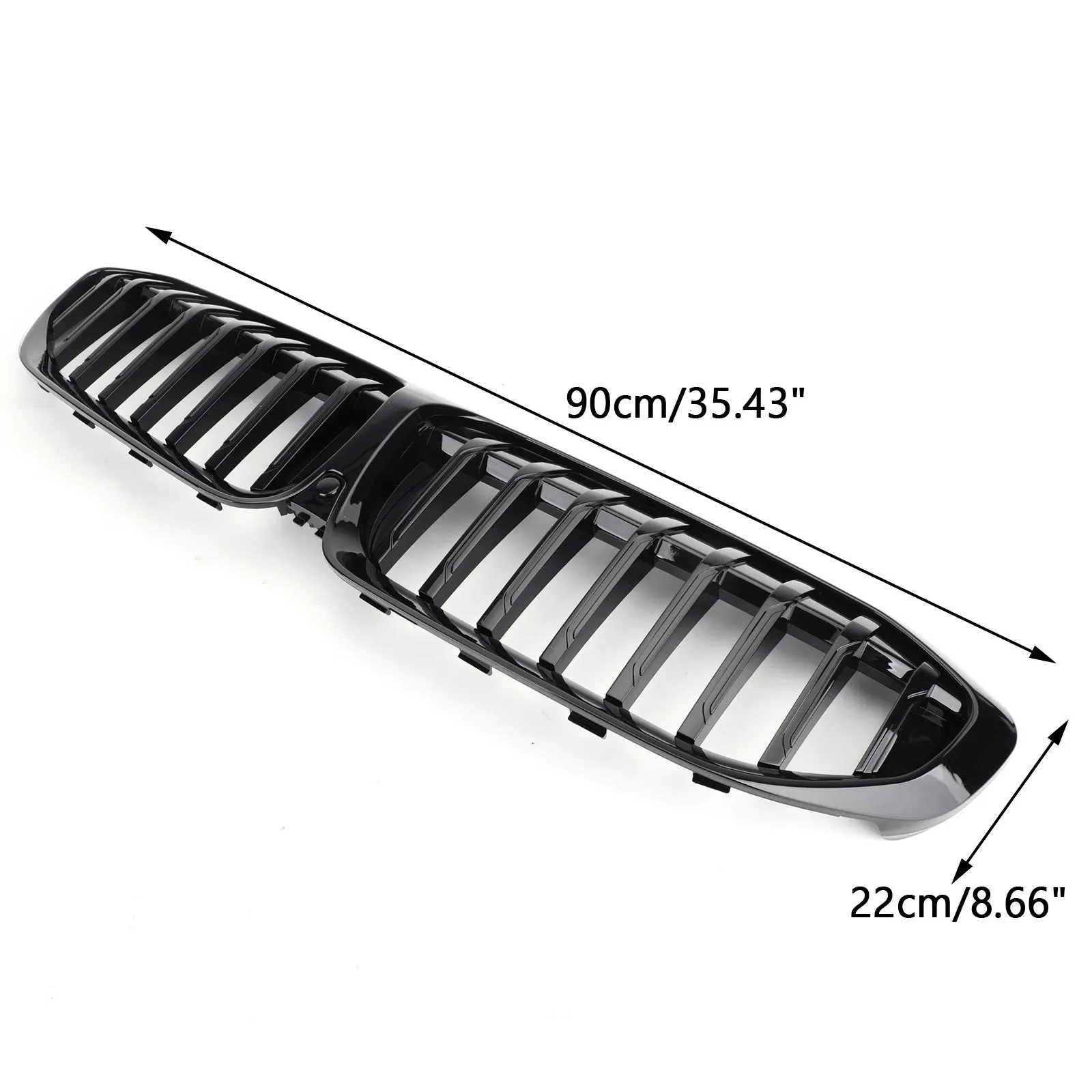 Front Kidney Grill Sports M Style for BMW 3 Series G20 Grille BLACK Diamond 318i 320i M340i M3 2019 2020 2021 2022 2023