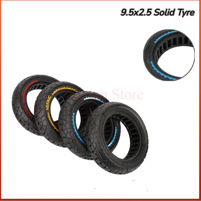 9.5x2.5 Solid Honeycomb Tire Electric Scooter Off road Tire Explosion proof Rubber Solid Tire Replacement TireTyre