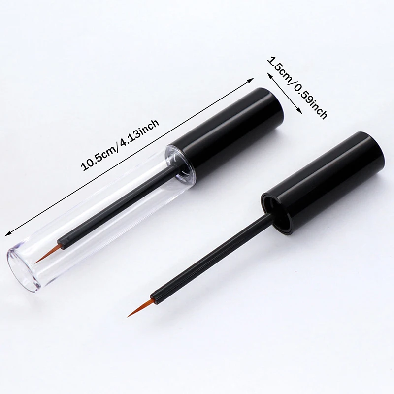 【Peace】5ml Transparent Eyelash Glue Bottle Eyeliner Liquid Bottle Double Eyelid Eyelash Growth Liquid Empty Bottle