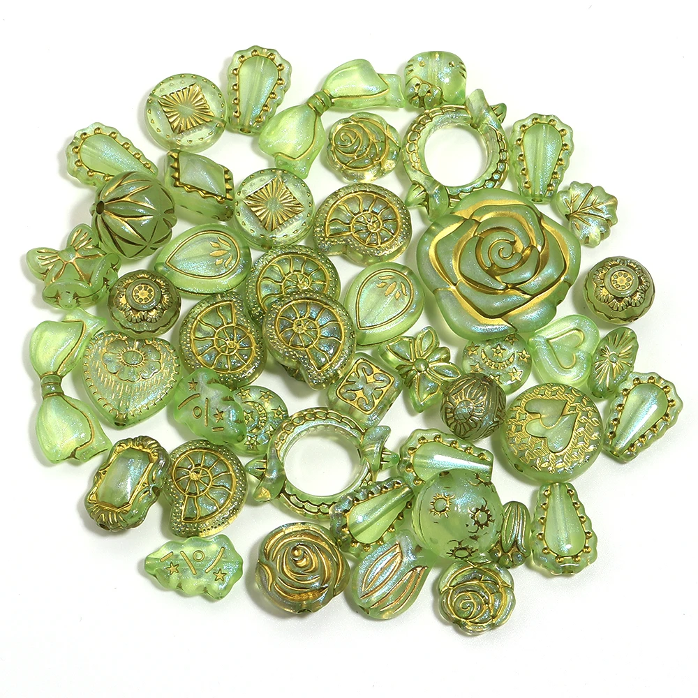 Mixed Classical Acrylic Beads for Jewellery Making