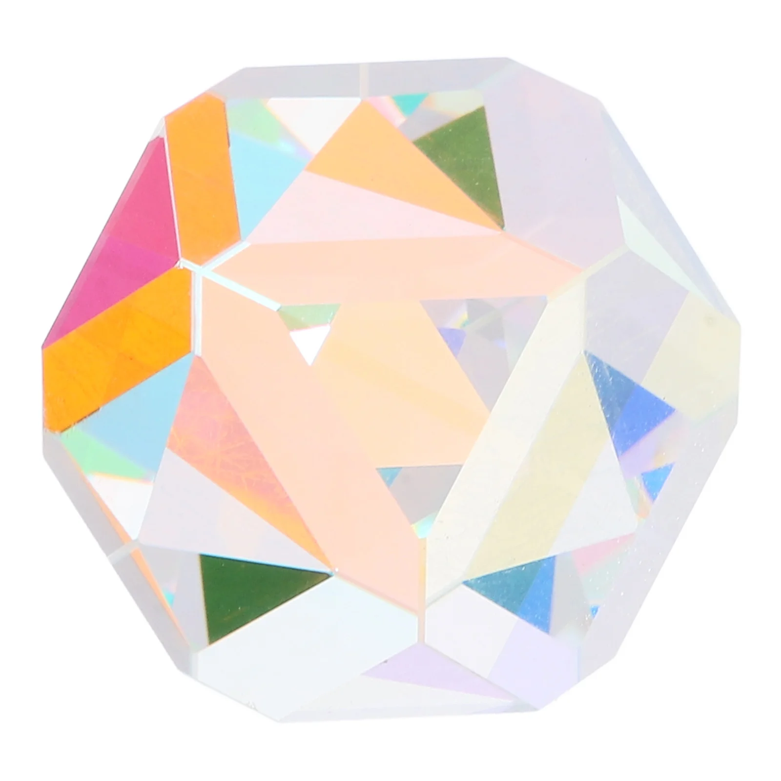 

Optical Glass Prism Clear Refraction Physics Teaching Tool Science Experiment Equipment Cube Color Crystal