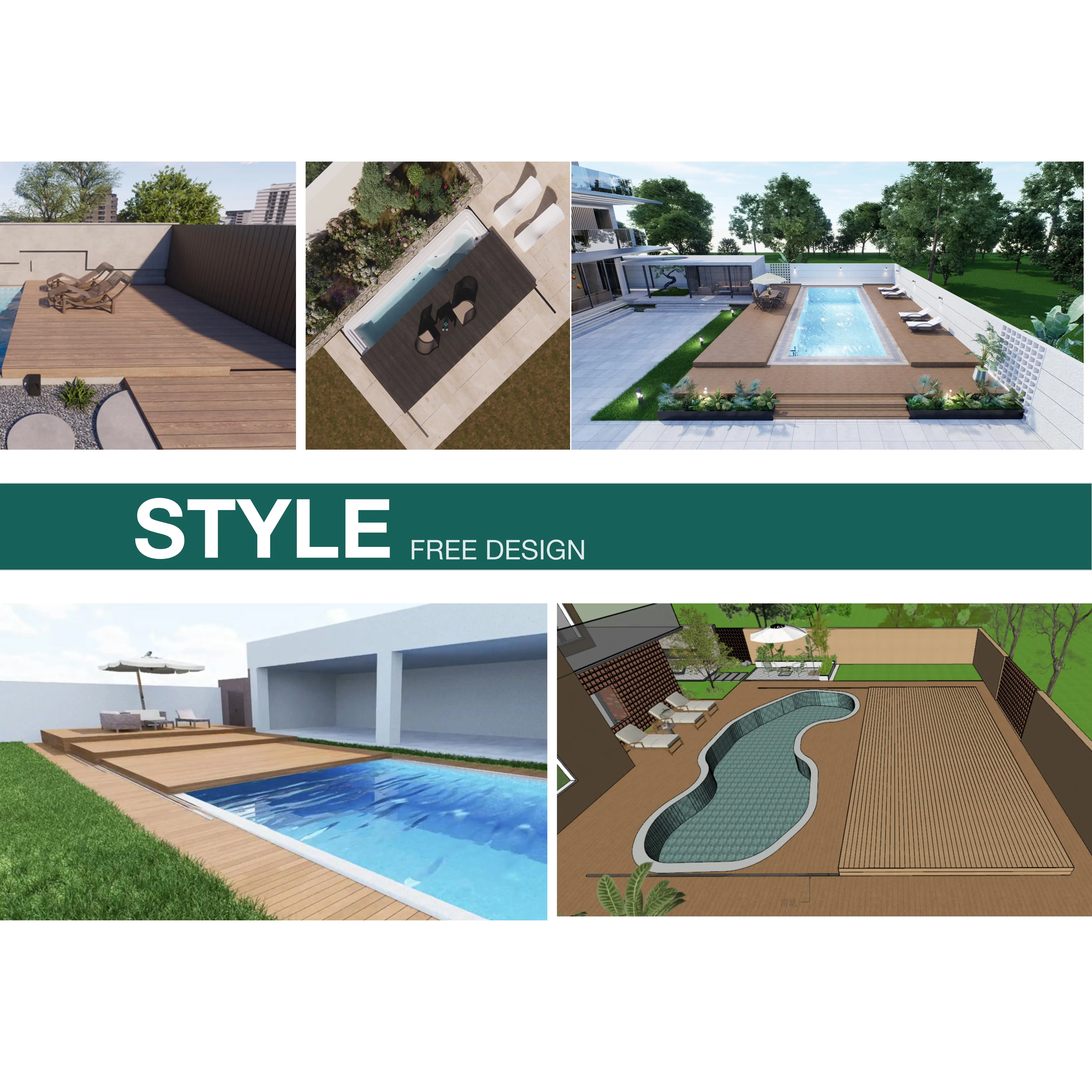 Stainless Steel 304 Electric Pool Cover Retractable Safety Easy Install Energy Saving Hotel Swimming Pool Customizeable