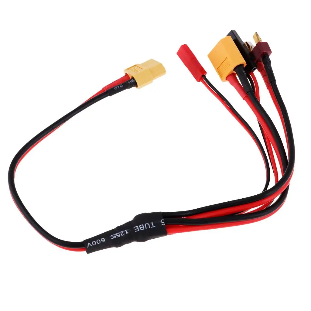 4 in 1 Multi RC Lipo Battery r Plug Charging Cable Lead XT60