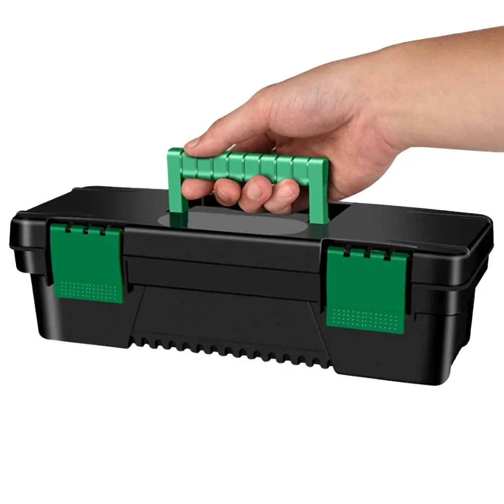 Carpentry Tool Box 10Inch Tool Box ABS Lock Buckle Comfortable Handle Easy To Open And Close High Frequency Use