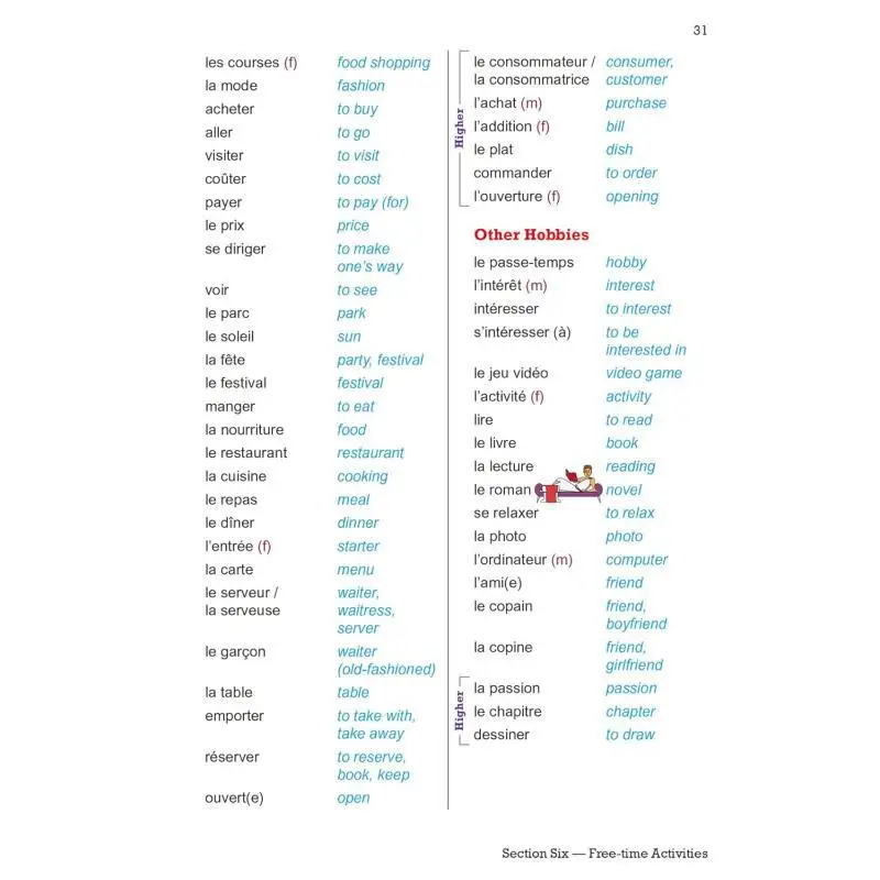 كتاب المفردات الفرنسي AQA الجديد للامتحانات من مجموعة التنسيق CGP لعام 2026 المحدودة 9781837742127 كتاب
