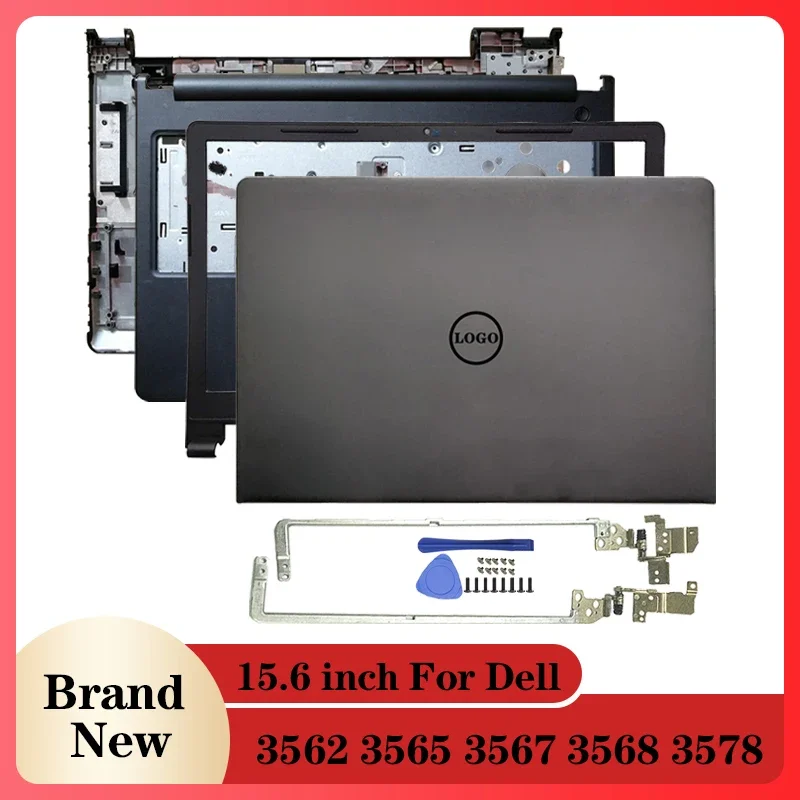 Laptop Screen LCD Back Cover/Front Bezel/Hinges/Palmrest/Bottom Accessories For Dell Inspiron 15 Vostro 15 3562 3565 3567 3568