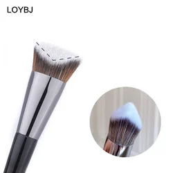 LOYBJ Multifunctional Foundation Makeup Brush 2 Inclined Cosmetic Liquid Foundation Concealer Contour Brushes Face Beauty Tools