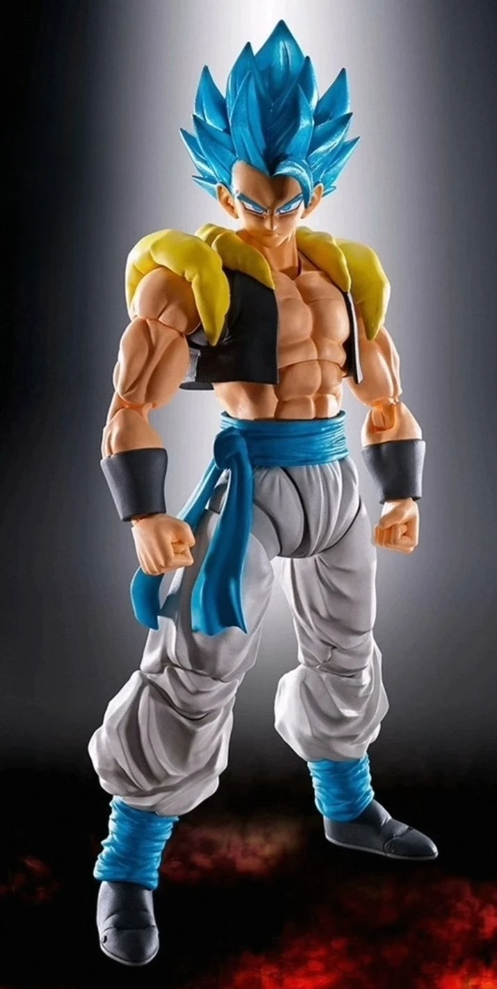 

В наличии: Коллекционная фигурка Bandai SHF Dragon Ball Super Blue Gogeta 1/12, модель для подарка