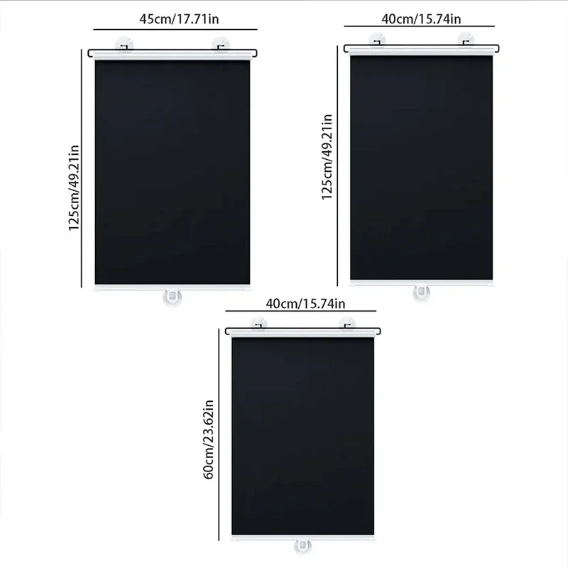 Roller Window Store Without Drill Blinds Home Decor Items Decoration Blind Blackout Day Night Drilling Rolling Outdoor Shutter view 3