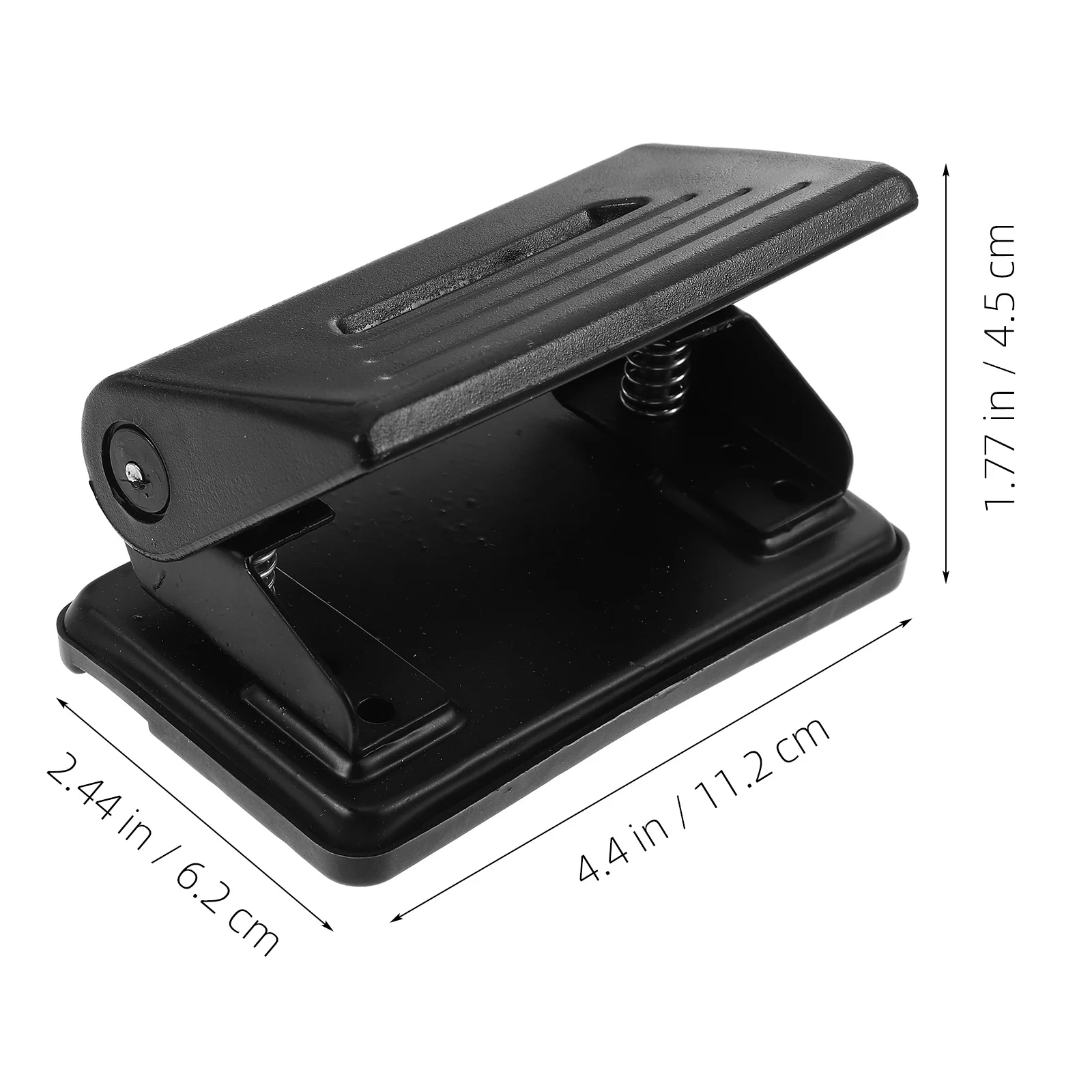 1 قطعة ثقب الورق اليدوي المزدوج لكمة مكتب مخطط الناخس للحرف اليدوية مشاريع ثقب صغير الناخس المحمولة خفيفة الوزن