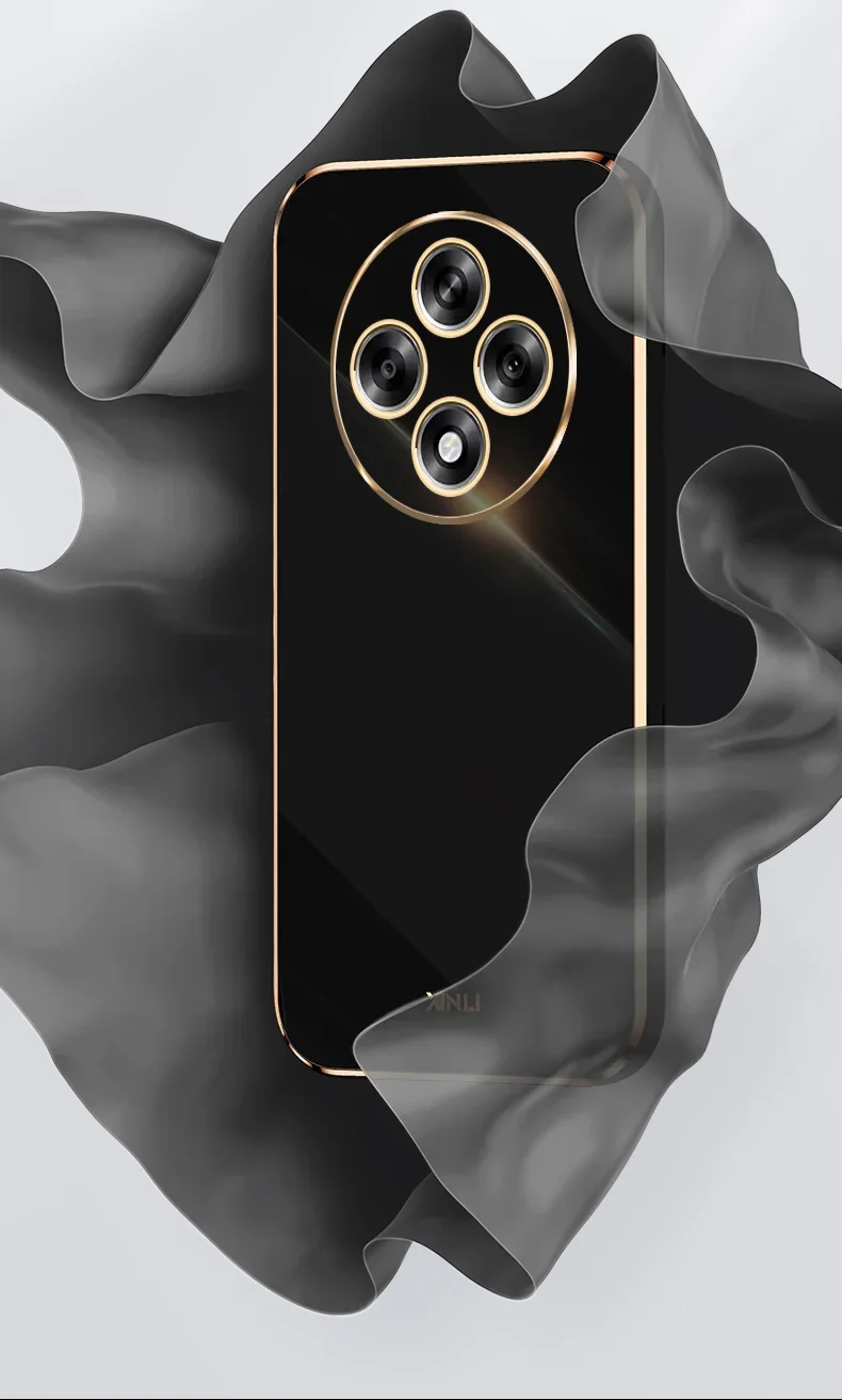 For Reno 12F Case Cover For OPPO Reno 12F 5G High Quality Soft TPU Anti-fingerprint Camera Protection Case Cover