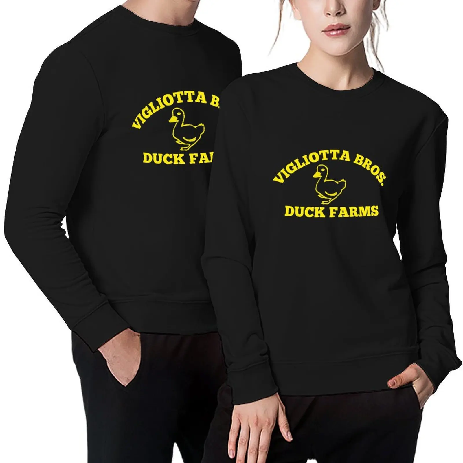 

Vigliotta Bros Duck Farm Pullover anime clothes mens clothing fashion men men's clothes new sweatshirts