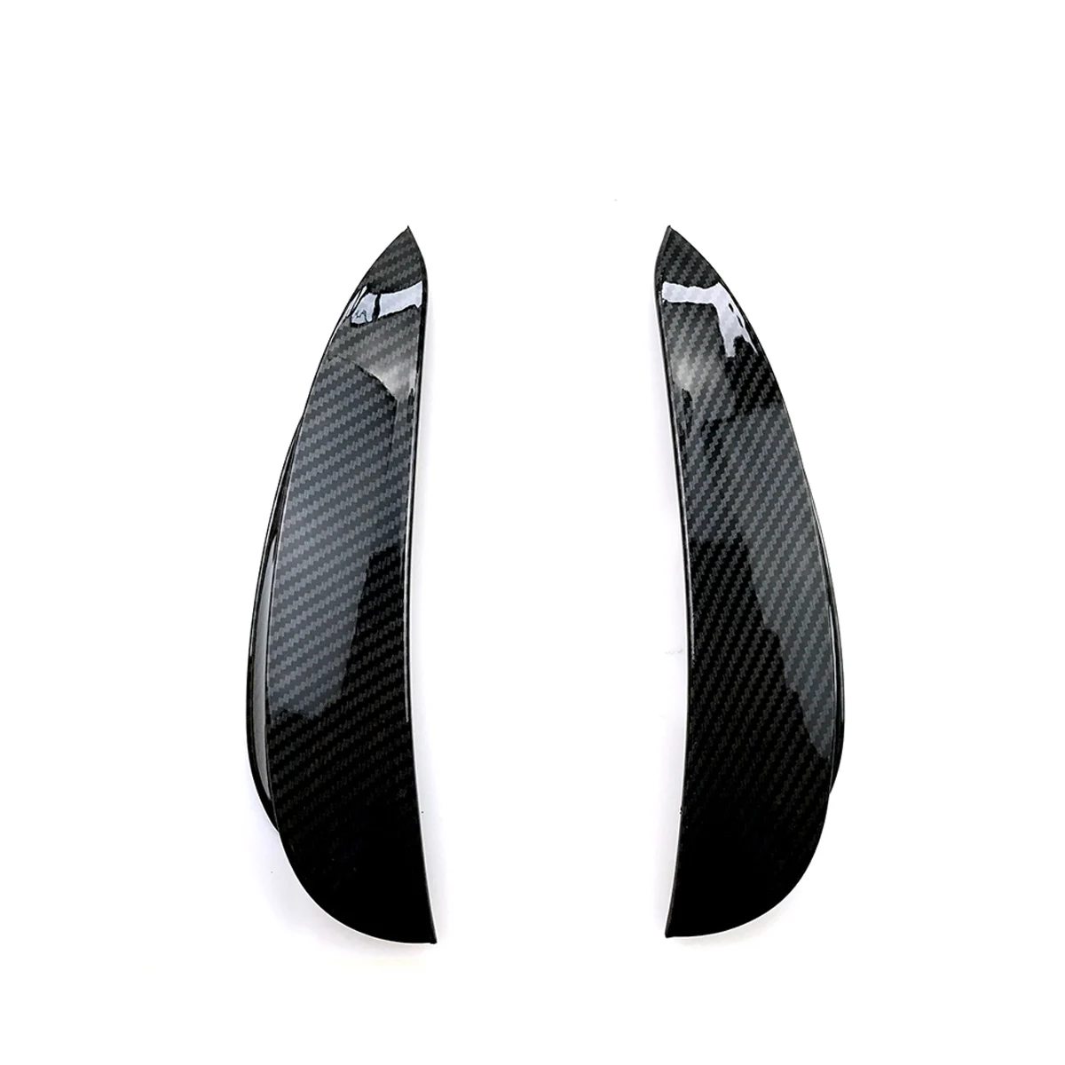 Front Bumper Splitter Side Vent Flap Fin Cover For Mercedes Benz E Class W213 C238 E200 E300 E350 AMG 2016-2019 Car Accessories