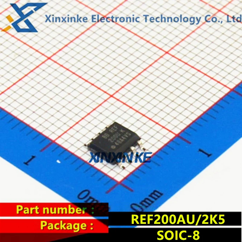 REF200AU/2K5 REF200U SOIC-8 Current & Power Monitors & Regulators Dual Current Source Current Sink Brand New Original