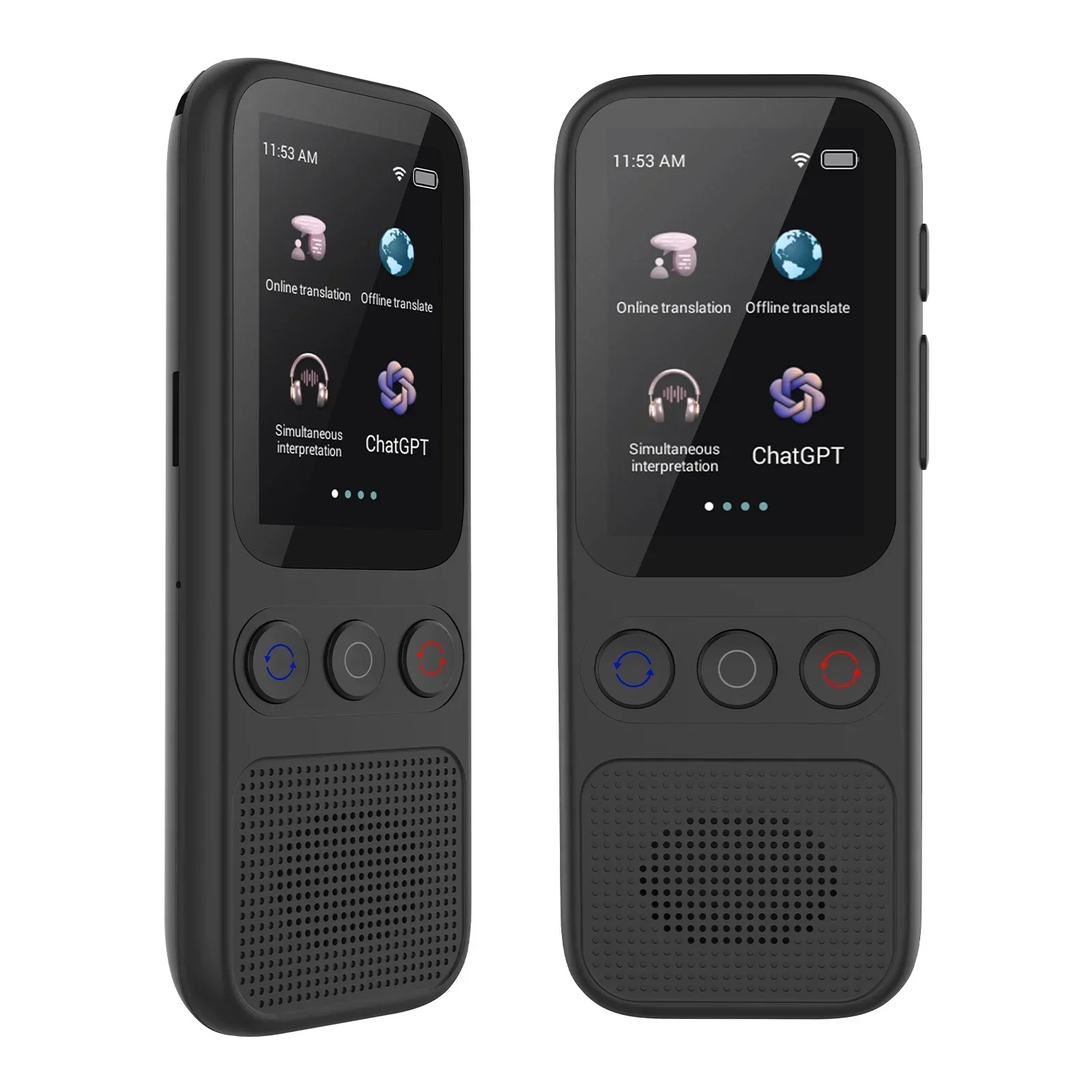 

with 138 Languages Voice Translating 17 Offline Translation Simultaneous Interpretation S80 Language AI Translator Device