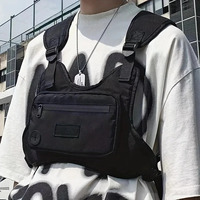 Chest bag waist bag hip-hop street wear casual tactical vest bag large capacity sports men's style