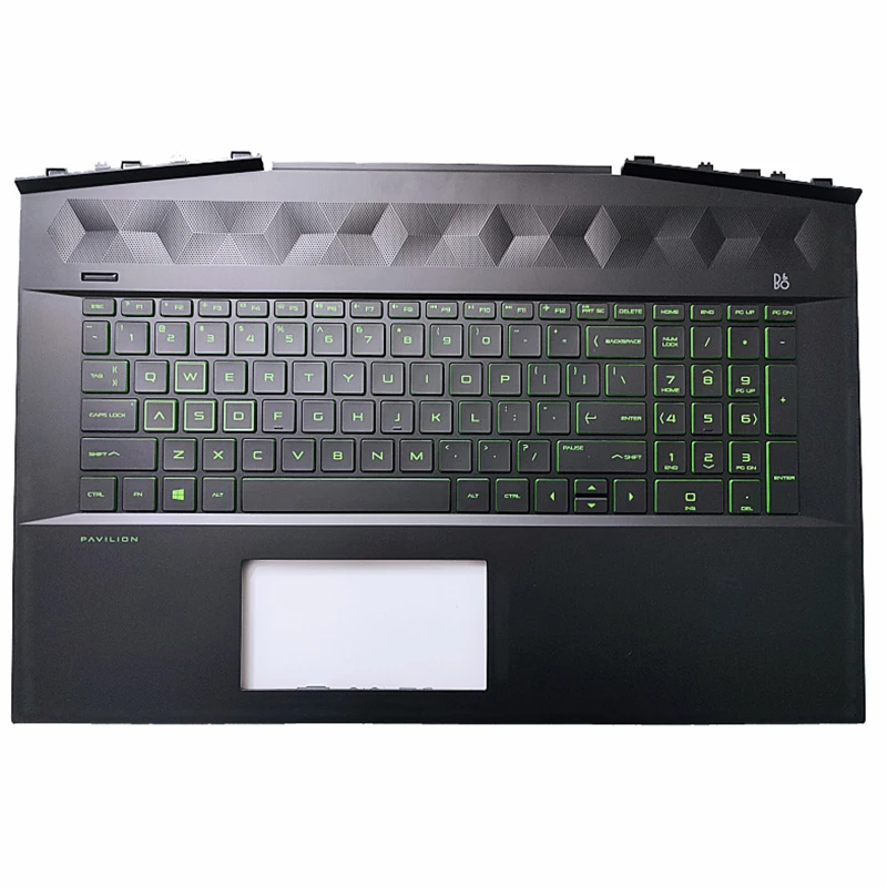 New AP2K9000310 For HP Pavilion Gaming 17 17-CD0000 17-CD TPN-C142 Laptop US Palmrest Upper Cover Case Backlit keyboard