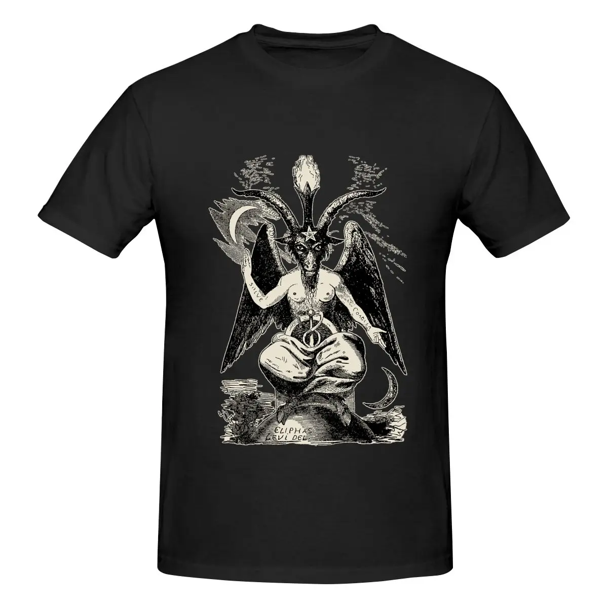 Funny Baphomet Classic Men's T-shirt Printed Tops are loose and slim fit Women's T-shirts