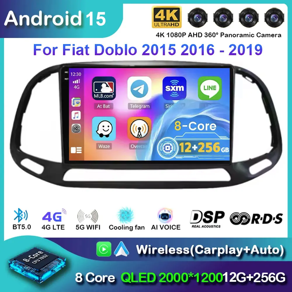 Android 15 Car Radi…