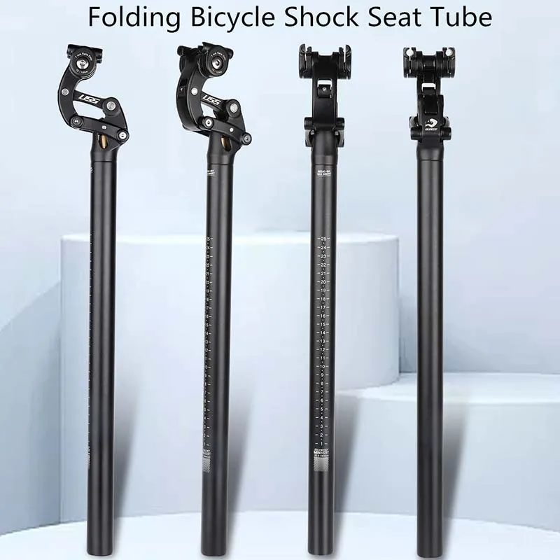 SAFORT Faltrad-Sattelstütze/Aluminium-Sattelstütze 30,9/31,6 mm/33,9/34,9 mm x 580 mm Sattelstütze/Fahrradzubehör – Detail 2