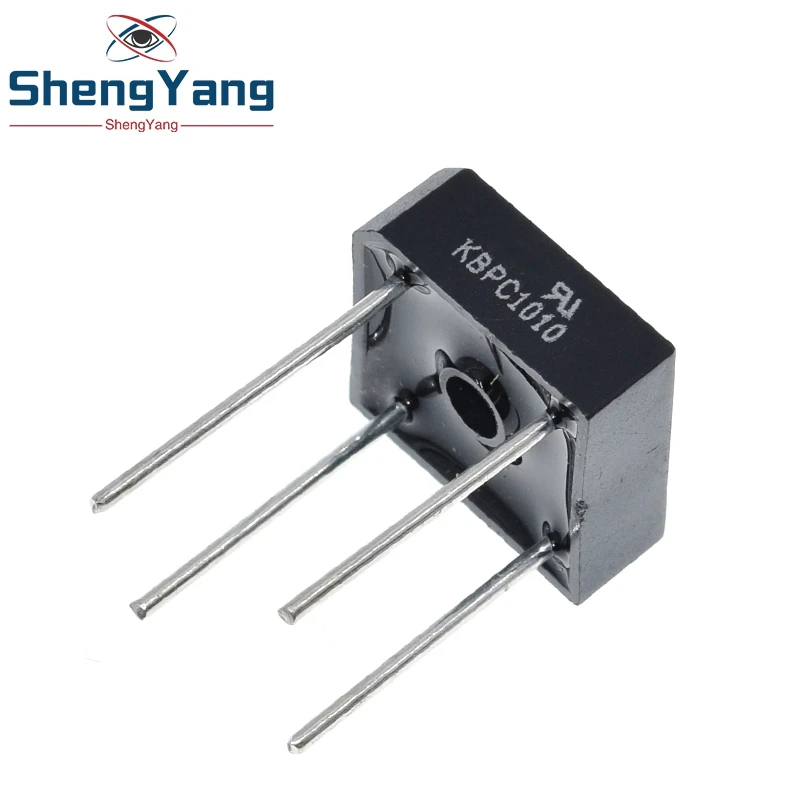 TZT 5pcs/lot Kbpc1010 10a 1000v Diode Bridge Rectifier Kbpc1010 Diy