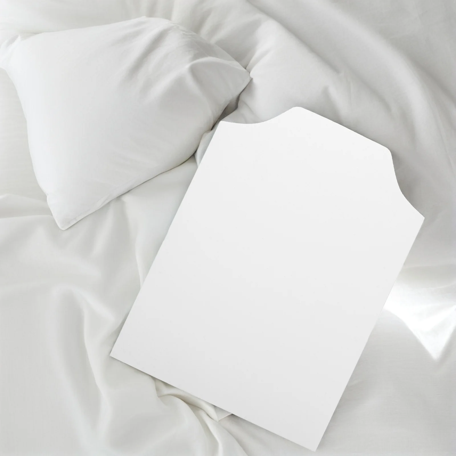 100 قطعة شكل قميص من الورق المقوى الأبيض إدراج شكل قابل للطي لتخزين الملابس تي شيرت التعبئة والتغليف تنظيم إدراج القميص